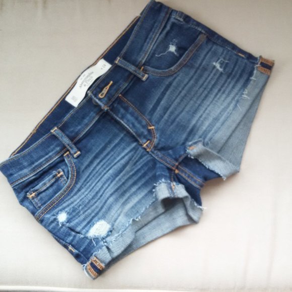 Abercrombie & Fitch Jean Shorts - Picture 1 of 7